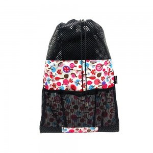 MESH SWIM BACKPACK RAINBOW 메쉬백 수영가방 수영백팩