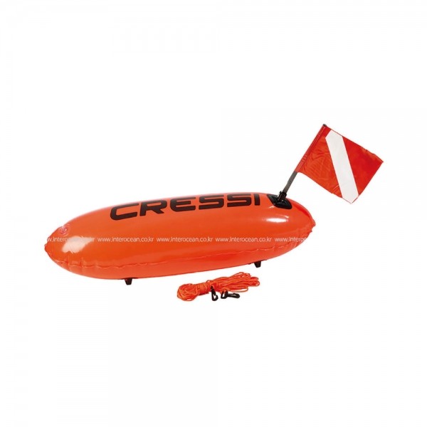 퐁당닷컴,[2025년 11월 1일 재입고 예정] 토피도 (FREE DIVING),,크레씨,프리다이빙 > 부이, 랜야드 > 부이, 부표