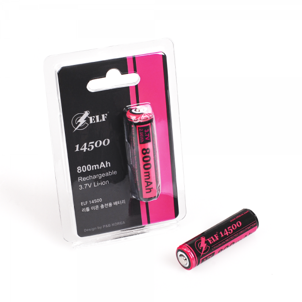 퐁당닷컴,엘프 ELF-14500 (800mAh) Li-ion 배터리,ELF-14500 (800mAh) Li-ion 충전지,엘프,스쿠버 > 라이트 > 배터리, 충전기