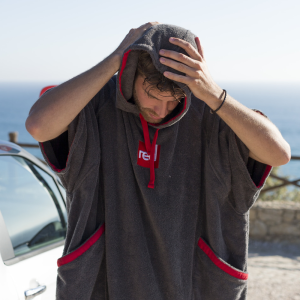 레드 럭셔리 타월링 체인지 로브