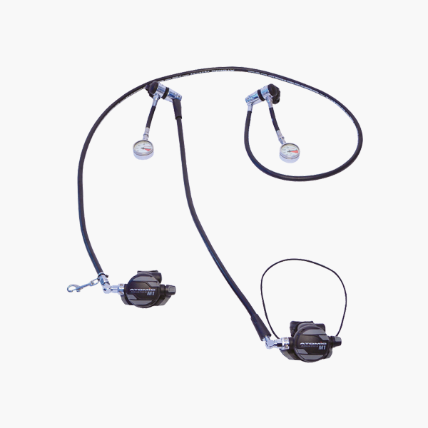퐁당닷컴,SIDEMOUNT REGULATOR SET, 사이드마운트 레귤레이터 세트,,아토믹,스쿠버 > 호흡기, 보조 호흡기 > 사이드마운트용