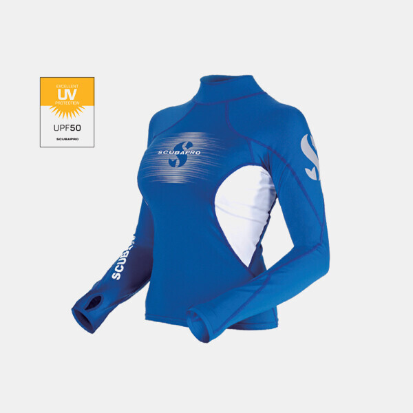 퐁당닷컴,여성용 티플렉스 롱 슬리브, T FLEX LONGSLEEVE WOMEN,,스쿠버프로,수영, 물놀이 > 래쉬가드, 보드숏 > 여성 래쉬가드
