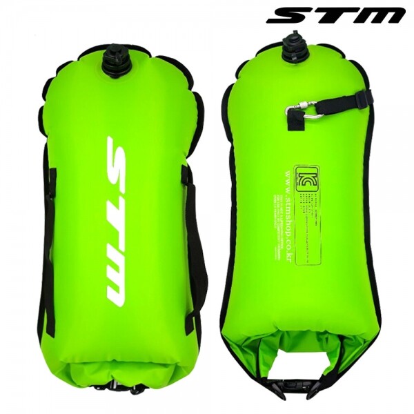 퐁당닷컴,SAFETY BUOY 안전부표 그린,허리끈 포함 상품입니다.,에스티엠,수영, 물놀이 > 철인3종, 오픈워터 슈트 > 안전 부표