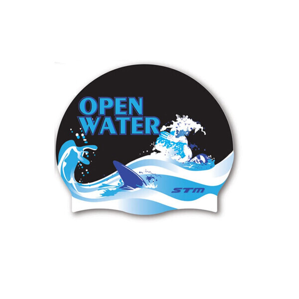 퐁당닷컴,[2025년 8월 1일 재입고 예정] OPEN WATER 수모 BLACK 수영모자 실리콘수모,,에스티엠,수영, 물놀이 > 수모 > 실리콘수모