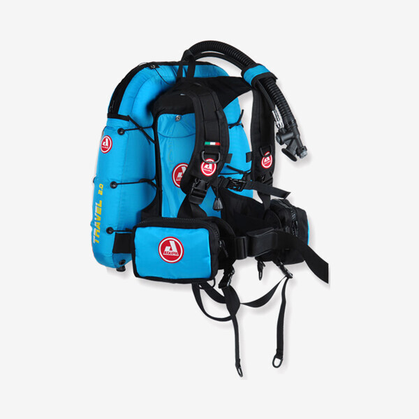 퐁당닷컴,★렙터 마스크 증정★ TRAVEL Turquoise,2.3kg의 초경량 BCD ★엑스트림 렙터마스크 무료증정★ ~재고 소진시까지,오닥스프로,스쿠버 > BC 자켓, 사이드마운트 > 후면조절