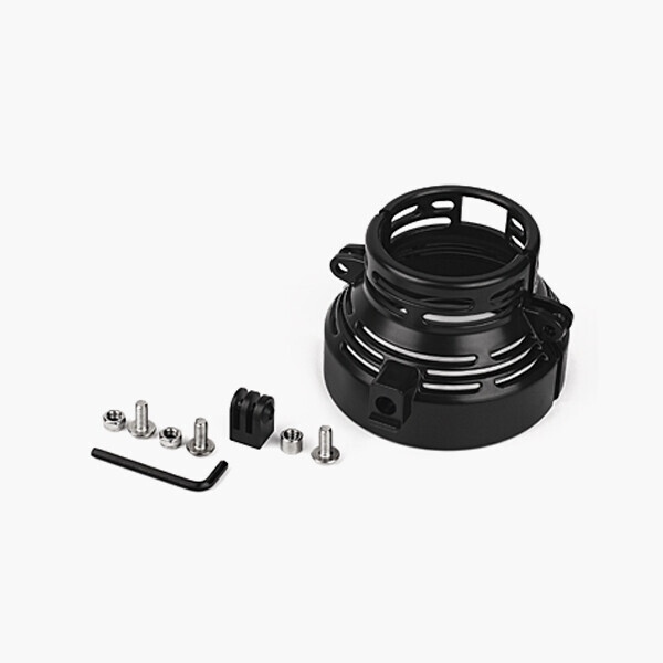 퐁당닷컴,엘프 ELF DIVE GUARD35 블랙,엘프 ELF DIVE 35000 25000 전용 보호캡 GOPRO 고프로 호환 (ABS수지),엘프,스쿠버 > 라이트 > 부품