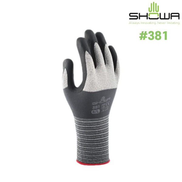 퐁당닷컴,381 작업용 NBR 코팅 안전 장갑,통기성과 습기 제거 능력이 강회된 작업용 장갑,쇼와,캠핑 > 바베큐, 그릴 > 장갑