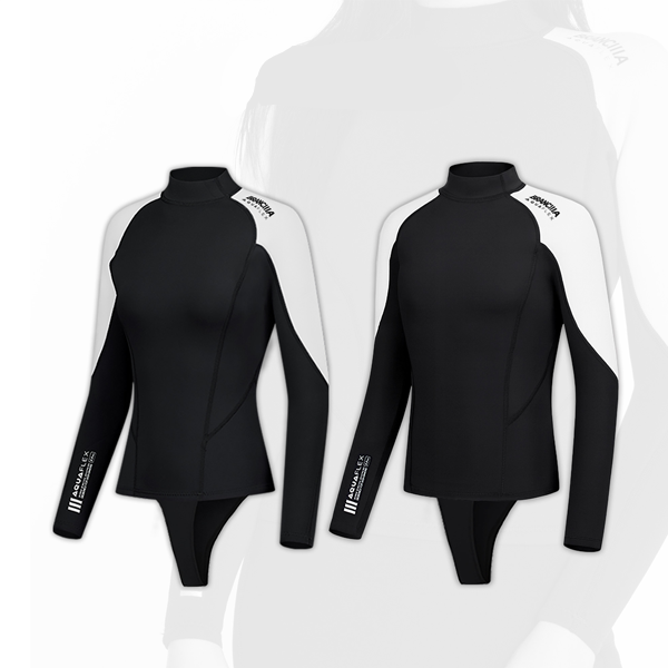 퐁당닷컴,브랑키아 다이빙 수트 아쿠아플렉스 2.2mm 상의,신형 색상만(올카화이트,올블랙) 비버테일이 있는 제품으로 출고됩니다.,브랑키아,프리다이빙 > 슈트 > 상의