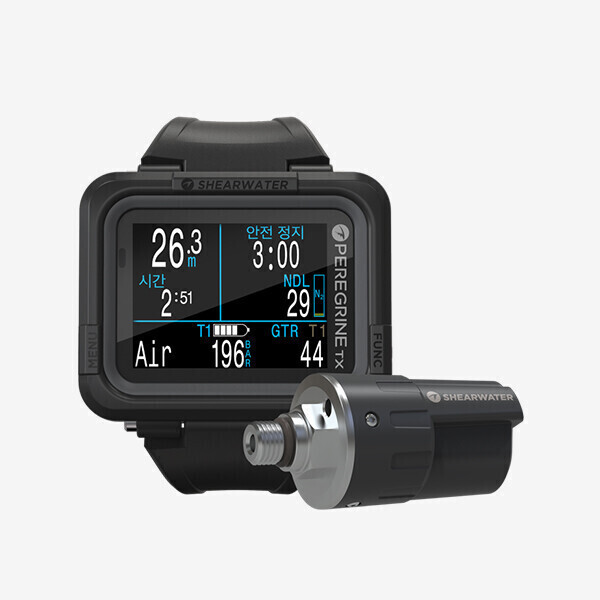 퐁당닷컴,쉬어워터 페레그린 티엑스,※ SWIFT 트랜스미터 연동 가능,쉬어워터,스쿠버 > 컴퓨터 > 손목형